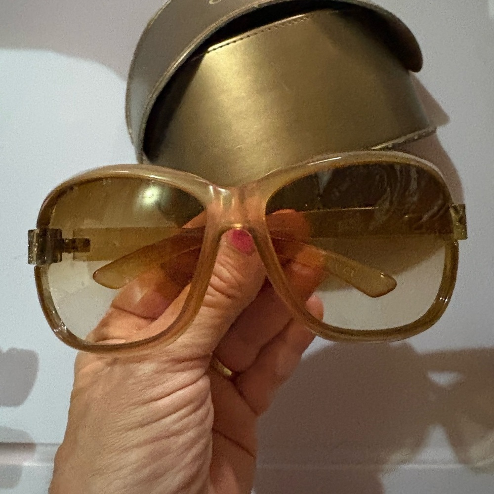 Gucci Gold Sunglasses